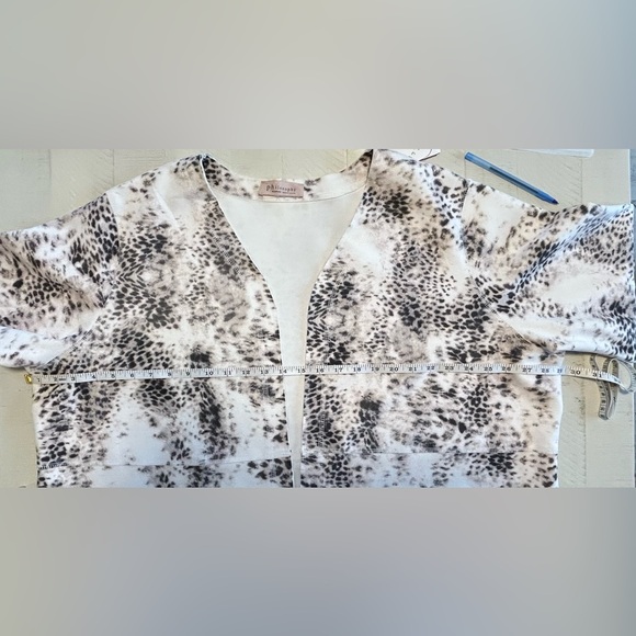 NWT Philosophy Woman Republic Clothing Open Front - Animal Print - Plus 2X - 3X - Picture 12 of 15